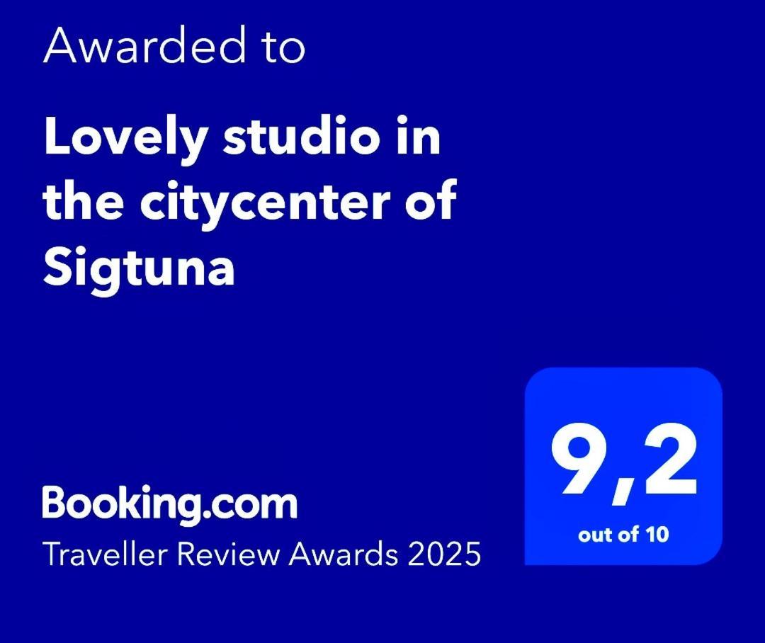 Lovely Studio In The Citycenter Of Sigtuna Exteriör bild
